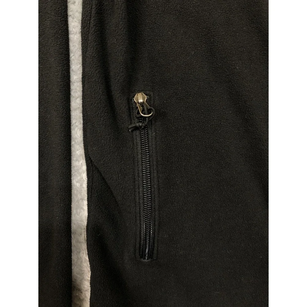 The North Face Jacket Mens Size M Black Fleece Full Zip